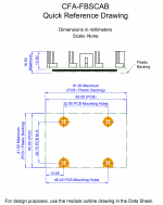CFAFBSCAB Mechanical Drawing CFAFBSCAB Mechanical Drawing