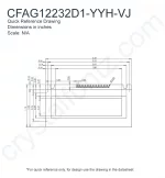 CFAG12232D1YYHVJ Mechanical Drawing CFAG12232D1YYHVJ Mechanical Drawing