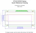 CFAG12232KYYHTA Mechanical Drawing CFAG12232KYYHTA Mechanical Drawing