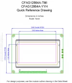 CFAG12864ATMIVN Mechanical Drawing CFAG12864ATMIVN Mechanical Drawing
