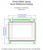 CFAG12864CTMITN Mechanical Drawing CFAG12864CTMITN Mechanical Drawing