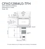 CFAG12864U3TFH Mechanical Drawing CFAG12864U3TFH Mechanical Drawing