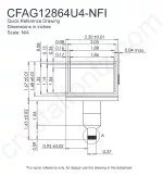 CFAG12864U4NFI Mechanical Drawing CFAG12864U4NFI Mechanical Drawing