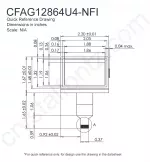 CFAG12864U4NFI Mechanical Drawing CFAG12864U4NFI Mechanical Drawing