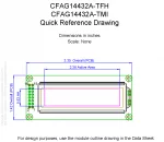 CFAG14432ATMITT Mechanical Drawing CFAG14432ATMITT Mechanical Drawing