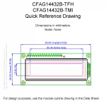 CFAG14432BTMITT Mechanical Drawing CFAG14432BTMITT Mechanical Drawing