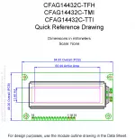 CFAG14432CTTITT Mechanical Drawing CFAG14432CTTITT Mechanical Drawing