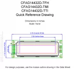 CFAG14432DTMITT Mechanical Drawing CFAG14432DTMITT Mechanical Drawing