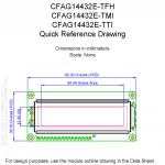 CFAG14432ETMITT Mechanical Drawing CFAG14432ETMITT Mechanical Drawing
