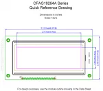CFAG19264AYYHTN Mechanical Drawing CFAG19264AYYHTN Mechanical Drawing