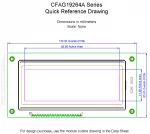 CFAG19264AYYHTN Mechanical Drawing CFAG19264AYYHTN Mechanical Drawing