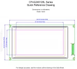CFAG240128LTMITZ Mechanical Drawing CFAG240128LTMITZ Mechanical Drawing