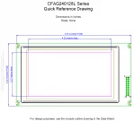 CFAG240128LTMITZTS Mechanical Drawing CFAG240128LTMITZTS Mechanical Drawing