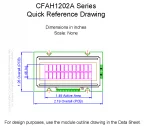 CFAH1202ANYGJT Mechanical Drawing CFAH1202ANYGJT Mechanical Drawing