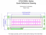 CFAH1602LYYHJT Mechanical Drawing CFAH1602LYYHJT Mechanical Drawing