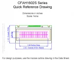 CFAH1602SYYHET Mechanical Drawing CFAH1602SYYHET Mechanical Drawing