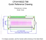 CFAH1602ZTMIET Mechanical Drawing CFAH1602ZTMIET Mechanical Drawing
