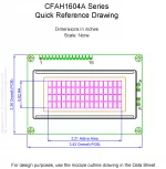 CFAH1604AYYHJT Mechanical Drawing CFAH1604AYYHJT Mechanical Drawing