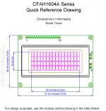 CFAH1604AYYHJT Mechanical Drawing CFAH1604AYYHJT Mechanical Drawing