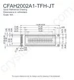 CFAH2002A1TFHJT Mechanical Drawing CFAH2002A1TFHJT Mechanical Drawing