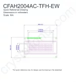 CFAH2004ACTFHEW Mechanical Drawing CFAH2004ACTFHEW Mechanical Drawing