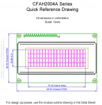 CFAH2004AYTIJT Mechanical Drawing CFAH2004AYTIJT Mechanical Drawing