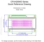 CFAH2004DTMIET Mechanical Drawing CFAH2004DTMIET Mechanical Drawing