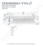 CFAH4004A1YYHJT Mechanical Drawing CFAH4004A1YYHJT Mechanical Drawing