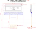 CFAL12836A0088 Mechanical Drawing CFAL12836A0088 Mechanical Drawing