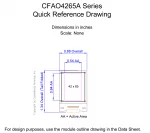 CFAO4265ATTL Mechanical Drawing CFAO4265ATTL Mechanical Drawing