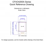 CFAO4265ATTL Mechanical Drawing CFAO4265ATTL Mechanical Drawing