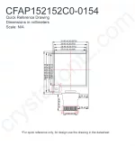 CFAP152152C00154 Mechanical Drawing CFAP152152C00154 Mechanical Drawing