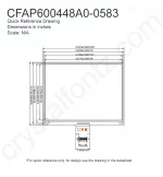 CFAP600448A00583 Mechanical Drawing CFAP600448A00583 Mechanical Drawing