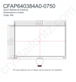CFAP640384A00750 Mechanical Drawing CFAP640384A00750 Mechanical Drawing