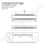 CS050Y30TB0 Mechanical Drawing CS050Y30TB0 Mechanical Drawing