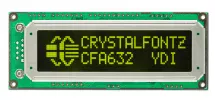 FFSTN Negative Serial 16x2 Character LCD CFA632-YDI-KL FFSTN Negative Serial 16x2 Character LCD CFA632-YDI-KL