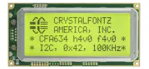 Yellow 20x4 Character I2C LCD CFA634-YFH-KC Yellow 20x4 Character I2C LCD CFA634-YFH-KC