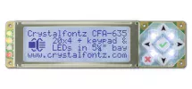 20x4 Character Display Module with Keypad CFA635-TFK-KU 20x4 Character Display Module with Keypad CFA635-TFK-KU