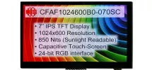 7" 1024x600 IPS TFT LCD CFAF1024600B0-070SC 7" 1024x600 IPS TFT LCD CFAF1024600B0-070SC