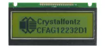 Backlit 122x32 Graphic LCD Display CFAG12232D1-YYH-VJ Backlit 122x32 Graphic LCD Display CFAG12232D1-YYH-VJ