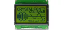 128x64 Black on Green Graphic LCD CFAG12864I-YYH-TN 128x64 Black on Green Graphic LCD CFAG12864I-YYH-TN