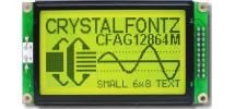 Black on Yellow-Green 128x64 Graphic LCD CFAG12864M-YYH-TN Black on Yellow-Green 128x64 Graphic LCD CFAG12864M-YYH-TN