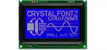 Blue 128x64 2.4 inch Graphic LCD CFAG12864S-TMI-VT Blue 128x64 2.4 inch Graphic LCD CFAG12864S-TMI-VT