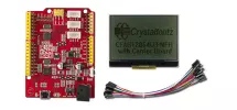Low Power Monochrome LCD Dev Kit CFAG12864U3-NFH-E1-2 Low Power Monochrome LCD Dev Kit CFAG12864U3-NFH-E1-2