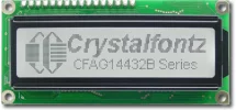 Dark on Gray 144x32 Graphic LCD CFAG14432B-TFH-TT Dark on Gray 144x32 Graphic LCD CFAG14432B-TFH-TT
