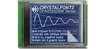 Dark Blue 320x240 Parallel Graphic LCD CFAG320240K-STI-TZ Dark Blue 320x240 Parallel Graphic LCD CFAG320240K-STI-TZ