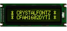 Yellow-Black 16x2 Character LCD CFAH1602D-YTI-ET Yellow-Black 16x2 Character LCD CFAH1602D-YTI-ET