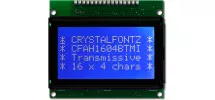 Transmissive 16x4 Character LCD CFAH1604B-TMI-ET Transmissive 16x4 Character LCD CFAH1604B-TMI-ET