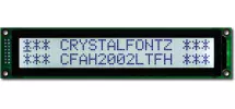 Transflective 20x2 Character LCD CFAH2002L-TFH-ET Transflective 20x2 Character LCD CFAH2002L-TFH-ET