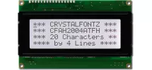 Sunlight Readable 20x4 Character LCD CFAH2004A-TFH-JT Sunlight Readable 20x4 Character LCD CFAH2004A-TFH-JT